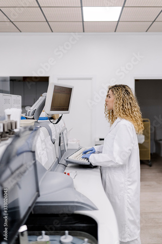 Nurse working in a hospital