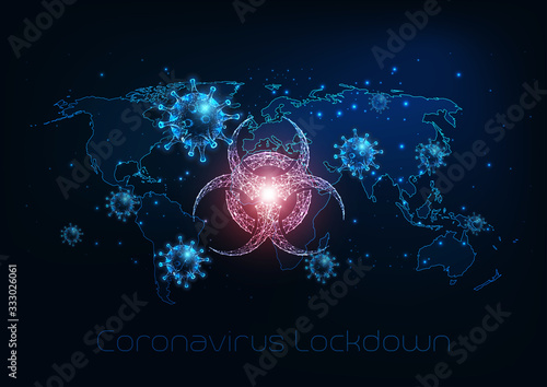 Futuristic global biohazard due to coronavirus COVID-19 disease