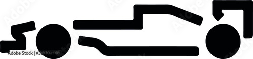 mono car icon