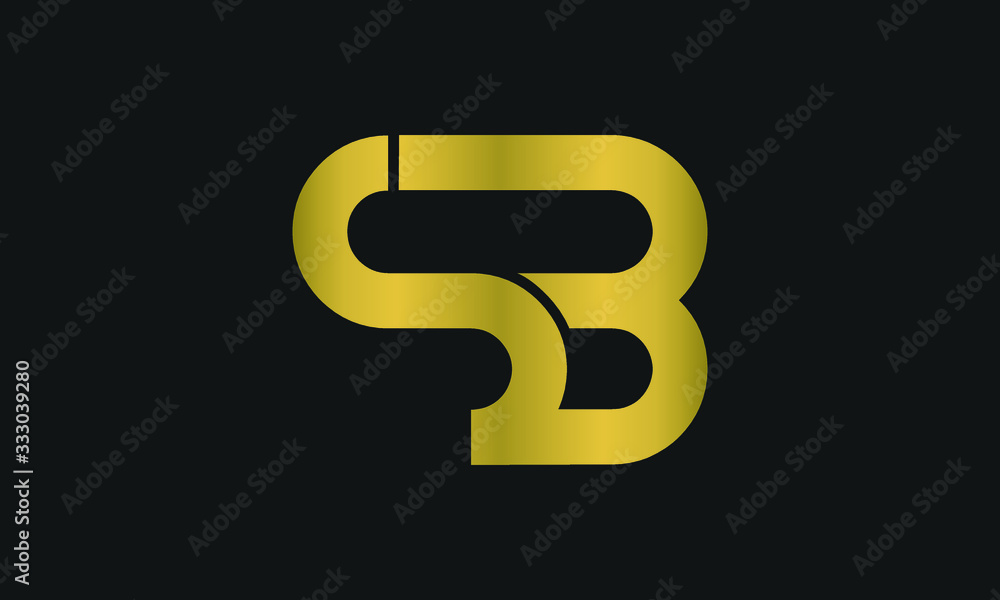 B , S , BS , SB letter logo design with creative modern typography and abstract monogram logo. B , S , BS , SB letter logo design with creative modern typography and abstract monogram logo.
