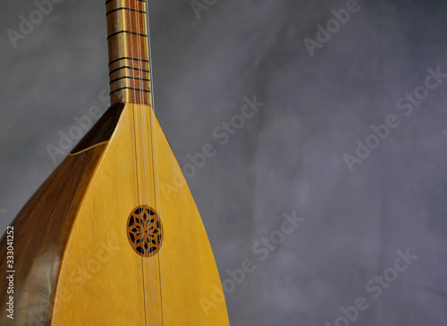 Close up of a traditional musical instrument called taburas. With copy space to insert your titles
