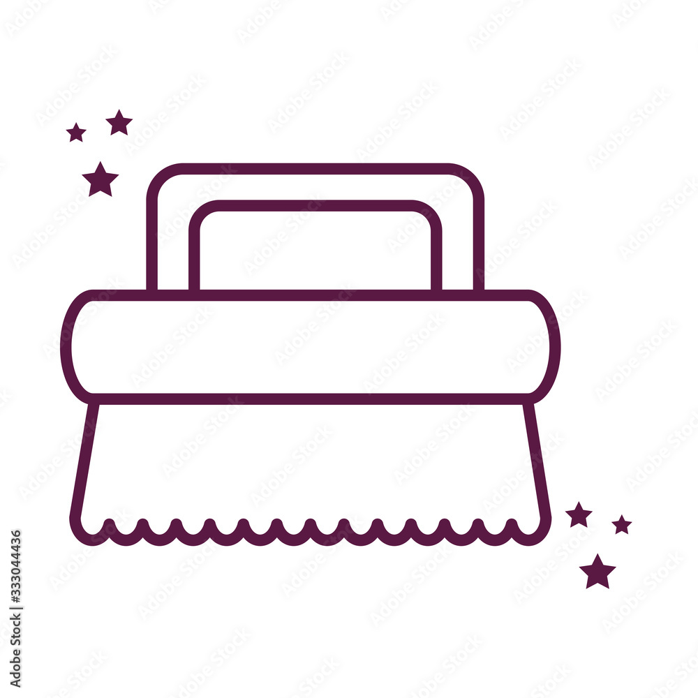 brush line style icon vector design brush line style icon vector design
