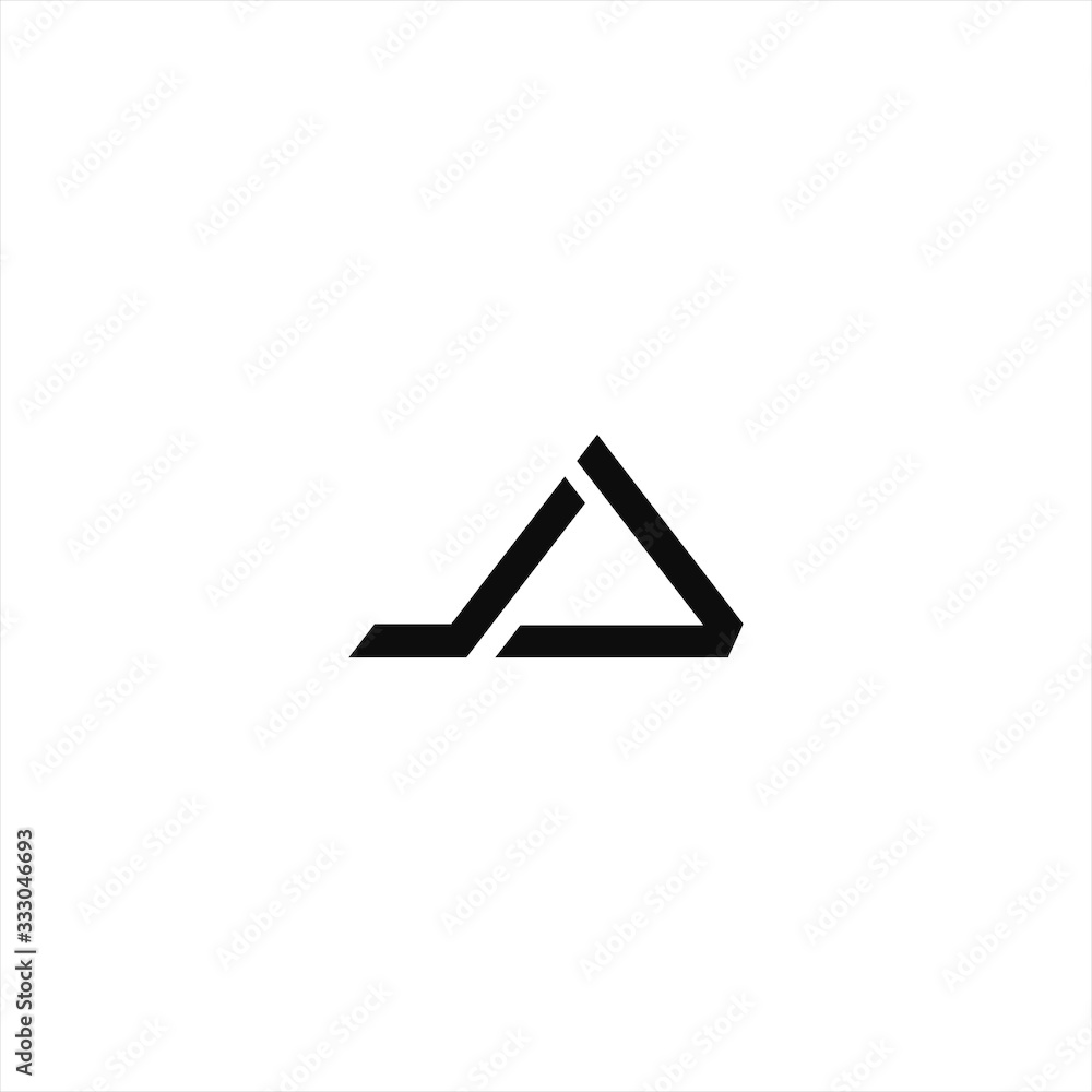 letter Ja logo design vector image , triangle letter ja logo design , logo ja triangle letter Ja logo design vector image , triangle letter ja logo design , logo ja triangle