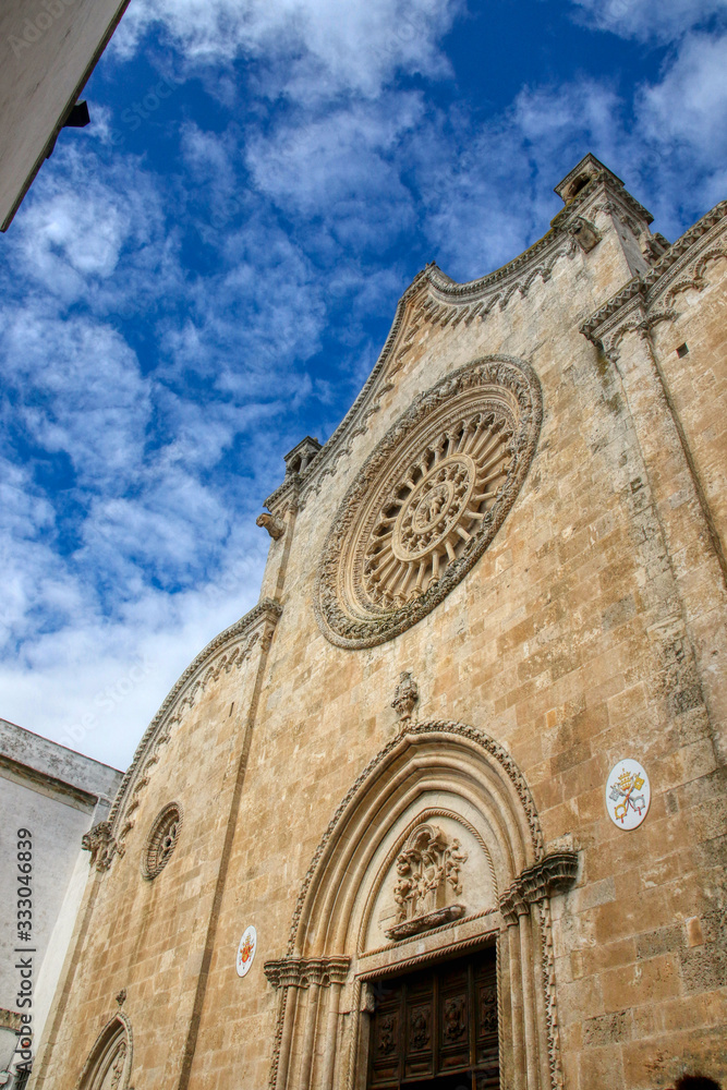 Ostuni Cathedral a Roman Catholic cathedral in Ostuni, Puglia, Italy