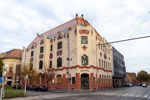 Cifrapalota building in Kecskemet  Hungary