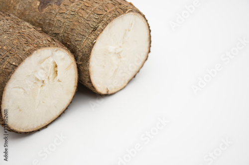 Cassava root, also called Cassava or Tapioca.