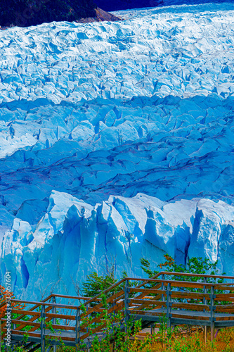 footbridges of the Perito Moreno Glacier