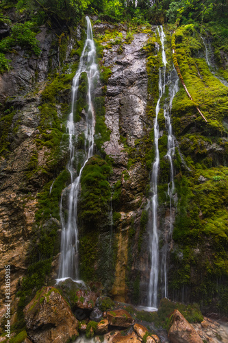 The Wimbachklamm in the mountaineering village of Ramsau