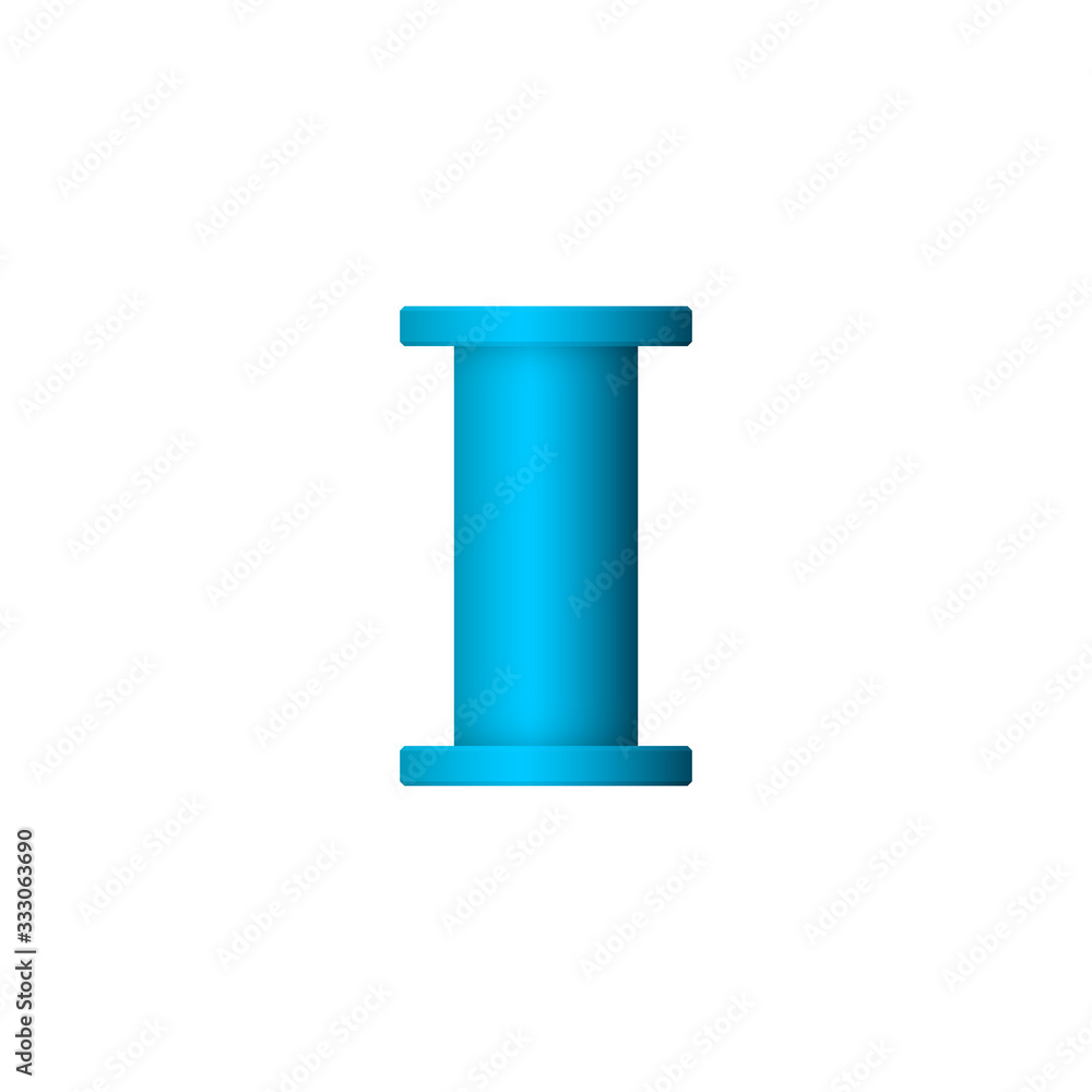 Pipe vector icon. Made from steel or metal connection by flange fitting fixing by screw and bolt. Part for pipeline construction to transport oil and gas in industry, water in plumbing and irrigation. Pipe vector icon. Made from steel or metal connection by flange fitting fixing by screw and bolt. Part for pipeline construction to transport oil and gas in industry, water in plumbing and irrigation.