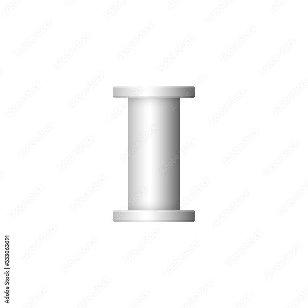 Pipe vector. Made from steel or metal connection by flange fitting fixing by screw and bolt. Part for pipeline construction to transportation oil and gas in industry, water in plumbing and irrigation. Pipe vector. Made from steel or metal connection by flange fitting fixing by screw and bolt. Part for pipeline construction to transportation oil and gas in industry, water in plumbing and irrigation.