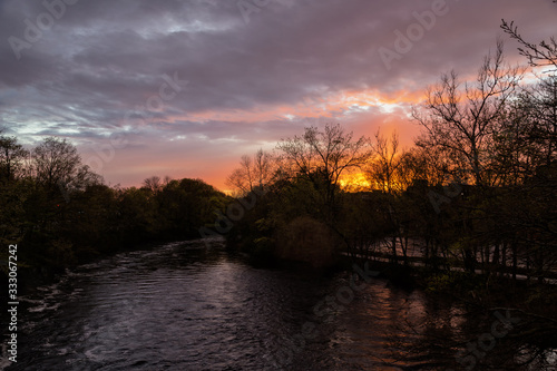 A Wonderful Sunset in Watertown MA