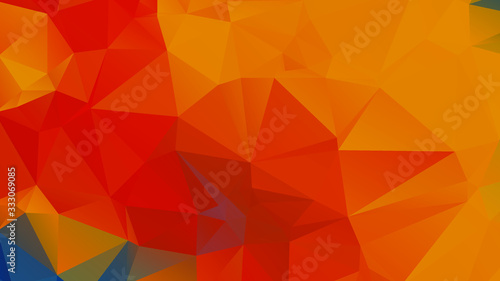 Abstract Color Polygon Background Design, Abstract Geometric Origami Style With Gradient