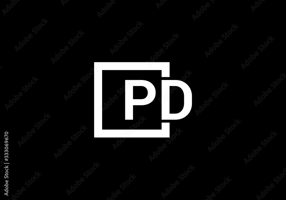 P D, PD Initial Letter Logo design vector template, Graphic Alphabet Symbol for Corporate Business Identity P D, PD Initial Letter Logo design vector template, Graphic Alphabet Symbol for Corporate Business Identity