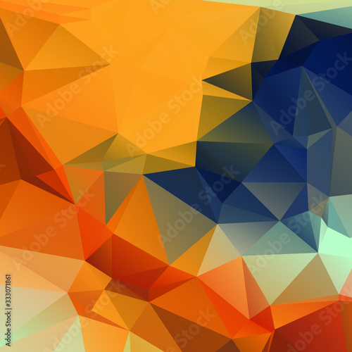 Abstract Color Polygon Background Design  Abstract Geometric Origami Style With Gradient