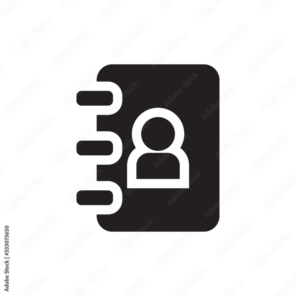 CONTACT BOOK ICON CONTACT BOOK ICON
