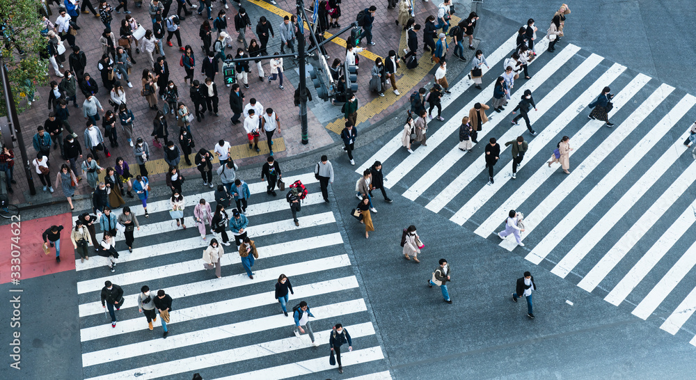 Obraz premium Shibuya crossing