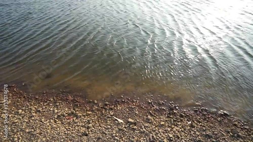 Wave Water flow In the river