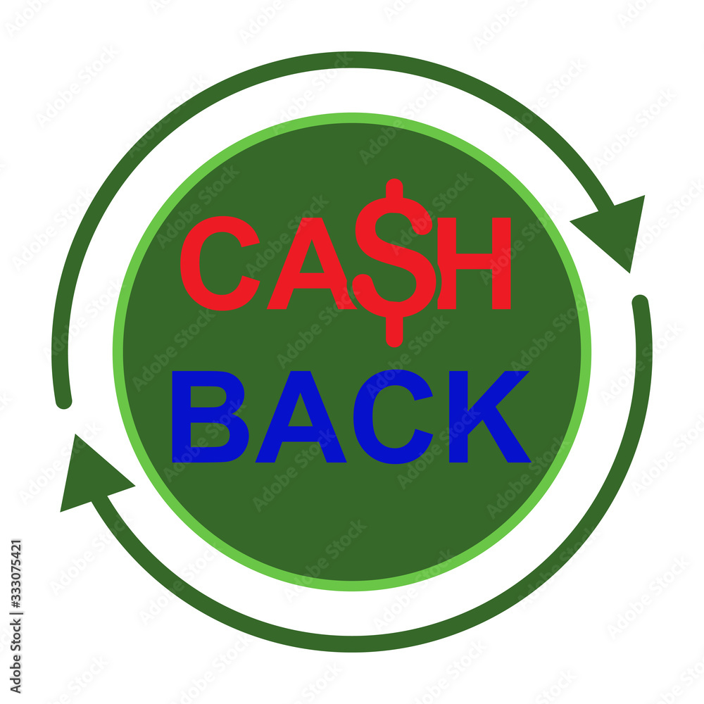 cash back icon design logo template EPS 10 cash back icon design logo template EPS 10
