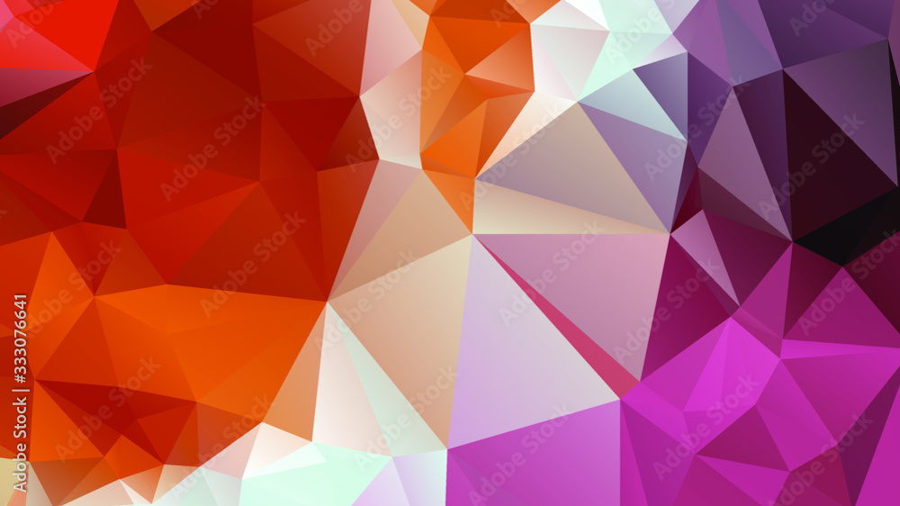 Fototapeta premium Abstract Color Polygon Background Design, Abstract Geometric Origami Style With Gradient