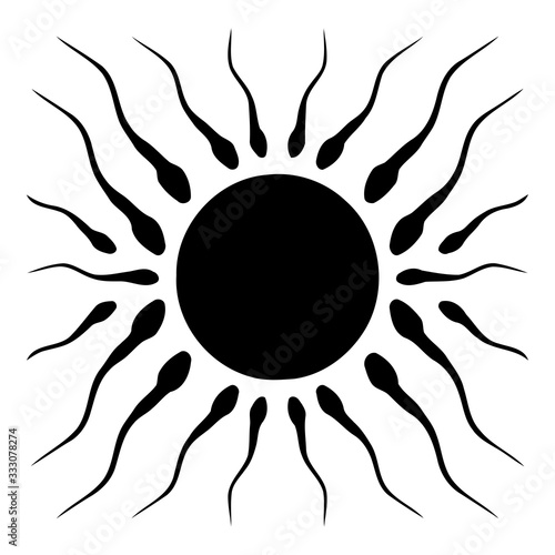 Sperm and Egg Clipart