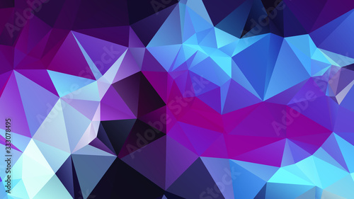 Abstract Color Polygon Background Design, Abstract Geometric Origami Style With Gradient