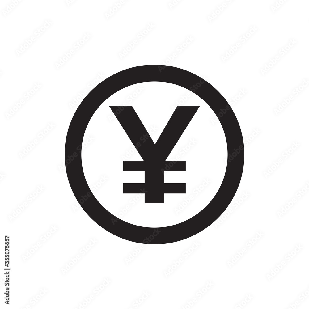 Fototapeta premium YEN ICON , 