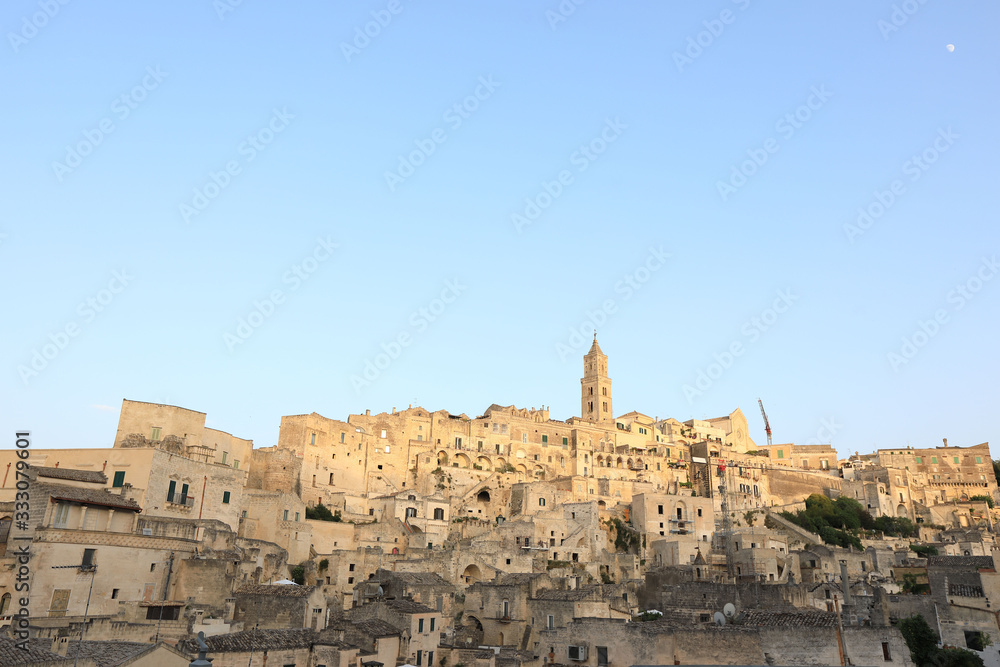 CItyscape of Matera Italy, World Heritage