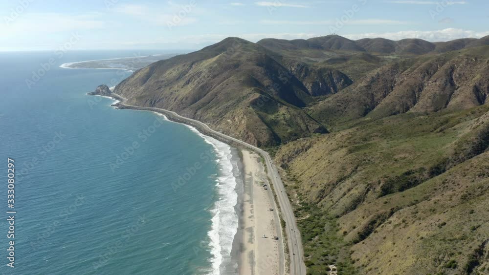 Los Angeles Aerial Beach PCH 1