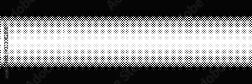 Vector halftone dots background, fading dot effect