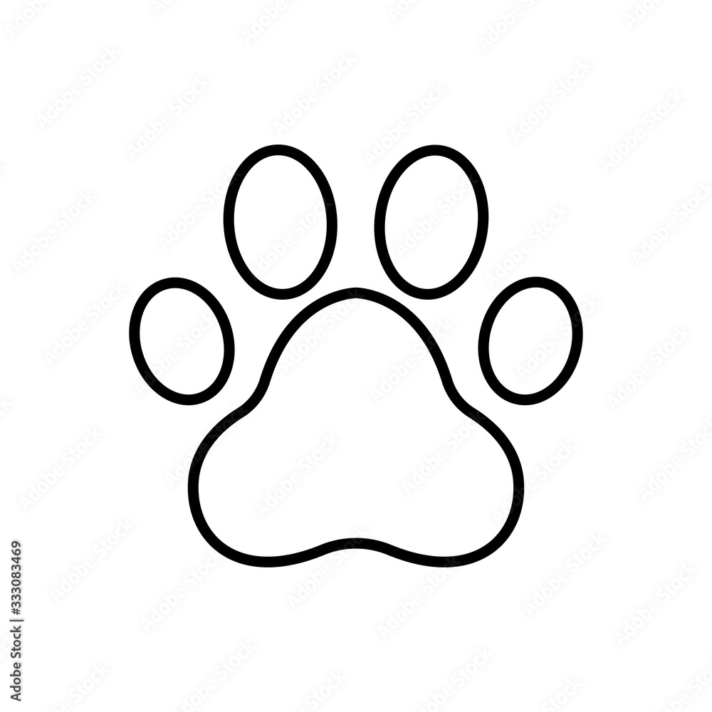 Paw print icon Paw print icon