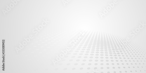 Abstract grey pattern and background poster with dynamic waves. technology Particle Mist network Cyber security Vector illustration.