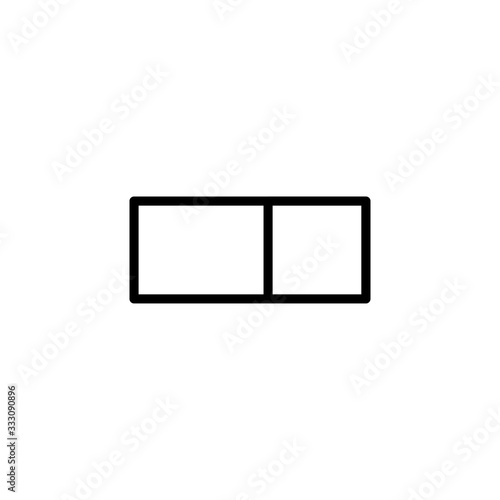 Simple switch line icon.