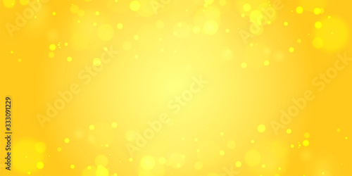 背景素材：オレンジ色　玉ボケ　ファンタジー　ガーリー　輝き　光　シャイン　キラキラ　煌めき　光彩