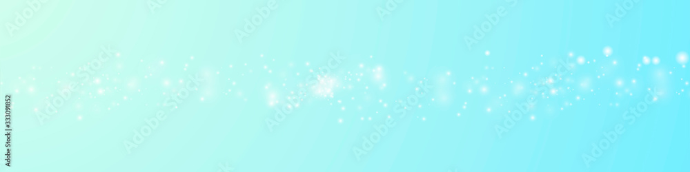 Fototapeta premium マスター2背景素材：玉ボケ 海 水 背景 ゴージャス 青色 クリスマス 雪 冬 水しぶき 波 キラキラ