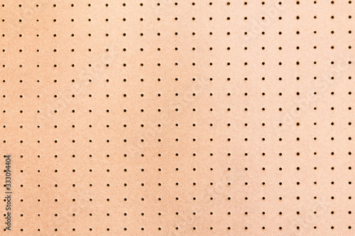 Seamless peg board texture pattern.copy space. photo