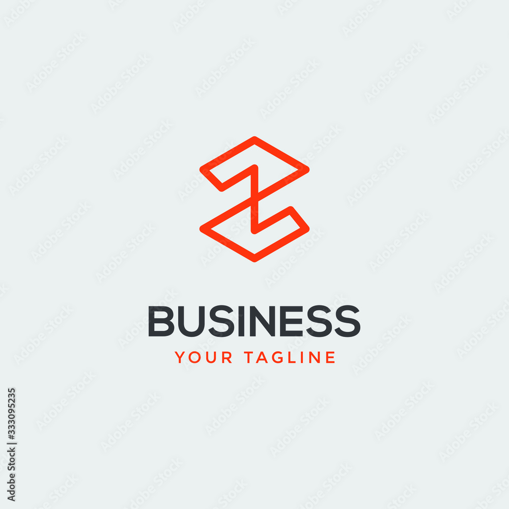 abstract modern leter Z logo design business abstract modern leter Z logo design business