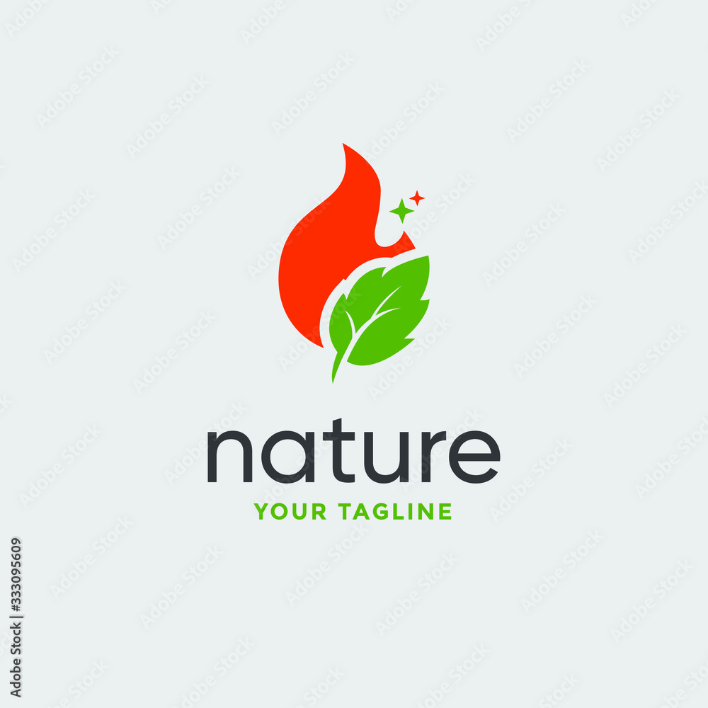 leaf logo design vector for nature symbol template editable leaf logo design vector for nature symbol template editable