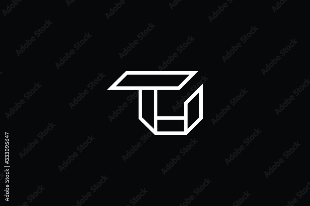 Minimal elegant monogram art logo. Outstanding professional trendy awesome artistic TU UT initial based Alphabet icon logo. Premium Business logo White color on black background Minimal elegant monogram art logo. Outstanding professional trendy awesome artistic TU UT initial based Alphabet icon logo. Premium Business logo White color on black background