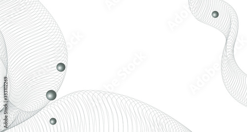 Gray lines. Vector illustration. Backgrounds.