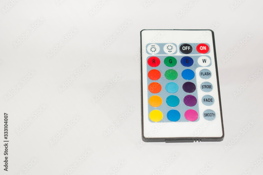 Light controlling remote. Light controlling remote.