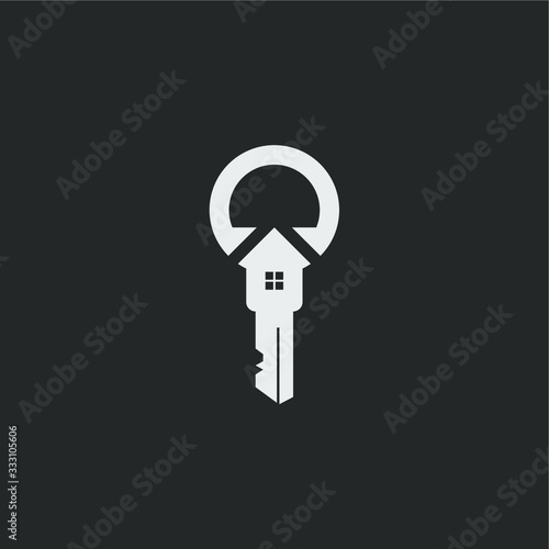 keylock and house logo inspiration