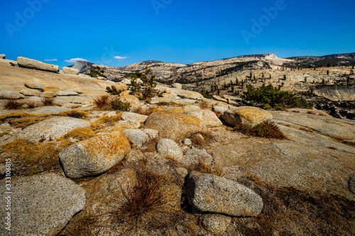 Canvas Print Southwest usa Yosemite National Park California valley pools mountains and forests