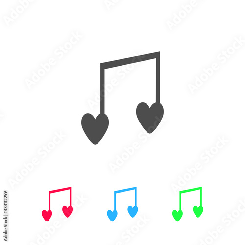 I love music icon flat.