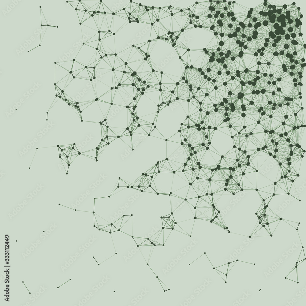 Network Mesh Procedural Art background illustration Network Mesh Procedural Art background illustration