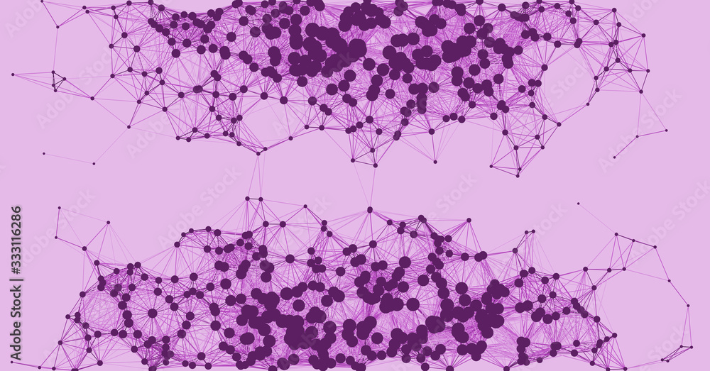 Network Mesh Procedural Art background illustration Network Mesh Procedural Art background illustration