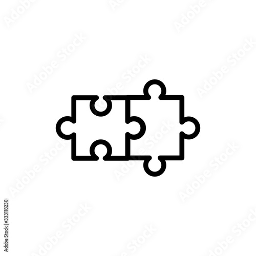 Simple solution line icon.