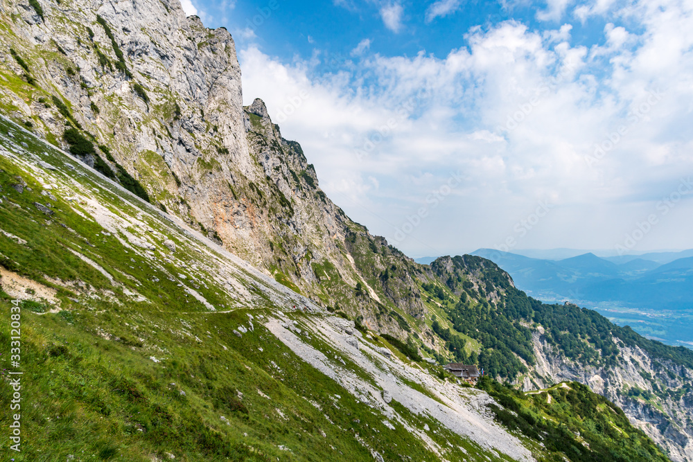 Obraz premium Salzburg high throne in the Berchtesgadener Land