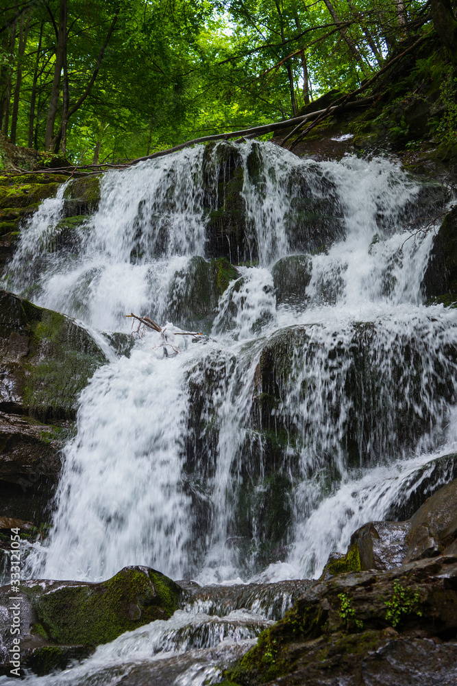 Fototapeta premium Waterfall Shypit, Ukraine