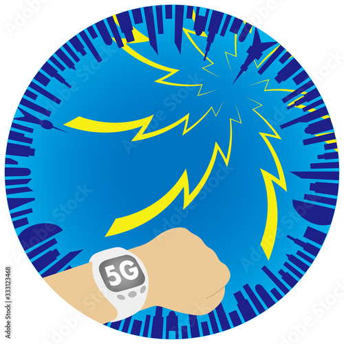 5Gイラストレーション