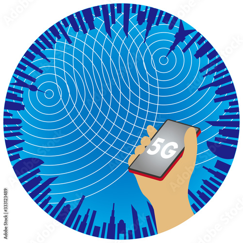 5Gイラストレーション